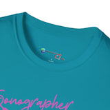 Sonographer Flowers Unisex Softstyle T-Shirt