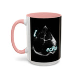 iHeartEcho™ Echo Image Accent Mug (15oz)