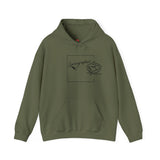 Sonographer Square Unisex Heavy Blend™ Hooded Sweatshirt
