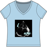 iHeartEcho™ Re-Tee V-Neck