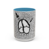 Chill It's Just Bubbles Accent Coffee Mug (11, 15oz)