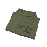 Sonographer Square Unisex Heavy Blend™ Hooded Sweatshirt