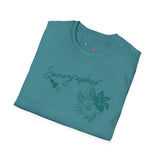 Sonographer Flowers Unisex Softstyle T-Shirt