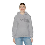 Sonographer Square Unisex Heavy Blend™ Hooded Sweatshirt