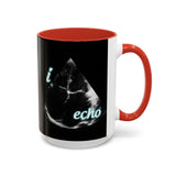 iHeartEcho™ Echo Image Accent Mug (15oz)