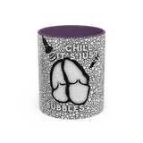 Chill It's Just Bubbles Accent Coffee Mug (11, 15oz)