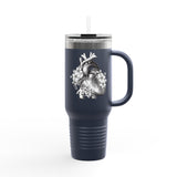 Anatomical Heart Insulated Travel Mug, 40oz