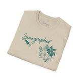 Sonographer Flowers Unisex Softstyle T-Shirt