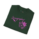 Sonographer Flowers Unisex Softstyle T-Shirt