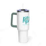 RDMS Floral Vacuum Thermal Tumbler, 40oz
