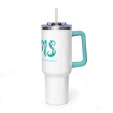 RDMS Floral Vacuum Thermal Tumbler, 40oz