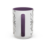 Sonographer Heart Accent Coffee Mug (11, 15oz)