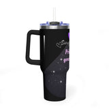 Personalized Sonographer Sparkle Vacuum Thermal Tumbler, 40oz