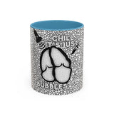 Chill It's Just Bubbles Accent Coffee Mug (11, 15oz)