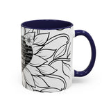 Sonographer Heart Accent Coffee Mug (11, 15oz)