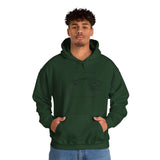 Sonographer Square Unisex Heavy Blend™ Hooded Sweatshirt