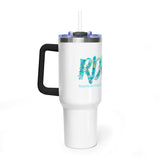 RDMS Floral Vacuum Thermal Tumbler, 40oz