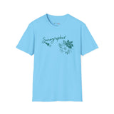 Sonographer Flowers Unisex Softstyle T-Shirt