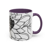 Sonographer Heart Accent Coffee Mug (11, 15oz)