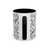 Heart Scan Accent Coffee Mug (15oz)