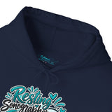 Resting Sonographer Face (R.S.F.) Unisex Heavy Blend™ Hooded Sweatshirt