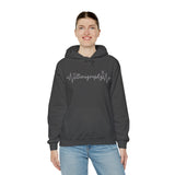 Sonography EKG Probe/Heart Unisex Heavy Blend™ Hooded Sweatshirt