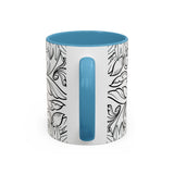 Heart Scan Accent Coffee Mug (15oz)