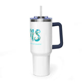 RDMS Floral Vacuum Thermal Tumbler, 40oz