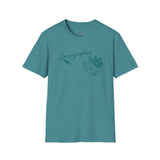 Sonographer Flowers Unisex Softstyle T-Shirt