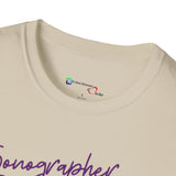 Sonographer Flowers Unisex Softstyle T-Shirt