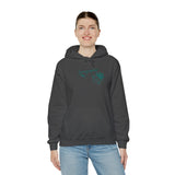 Sonographer Flowers Unisex Heavy Blend™ Hooded Sweatshirt