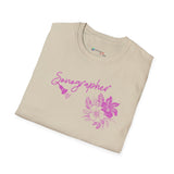Sonographer Flowers Unisex Softstyle T-Shirt