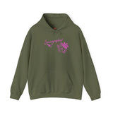 Sonographer Flowers Unisex Heavy Blend™ Hooded Sweatshirt