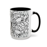 Heart Scan Accent Coffee Mug (15oz)