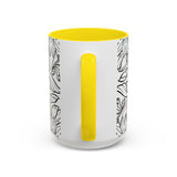 Heart Scan Accent Coffee Mug (15oz)