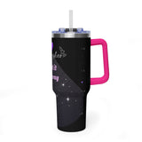 Personalized Sonographer Sparkle Vacuum Thermal Tumbler, 40oz