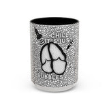 Chill It's Just Bubbles Accent Coffee Mug (11, 15oz)