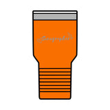 Sonographer Heart Probe Insulated Tumbler, 30oz