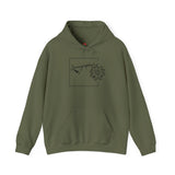 Sonographer Square Unisex Heavy Blend™ Hooded Sweatshirt