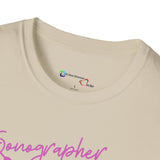 Sonographer Flowers Unisex Softstyle T-Shirt