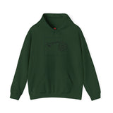Sonographer Square Unisex Heavy Blend™ Hooded Sweatshirt