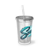 Sonographer 16 oz Insulated Tumbler with Straw