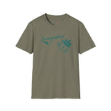 Sonographer Flowers Unisex Softstyle T-Shirt