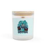 Smells Like Doppler & Determination Frosted Glass Candle