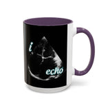 iHeartEcho™ Echo Image Accent Mug (15oz)