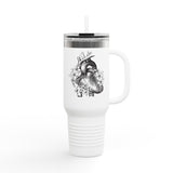 Anatomical Heart Insulated Travel Mug, 40oz