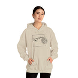 Sonographer Square Unisex Heavy Blend™ Hooded Sweatshirt