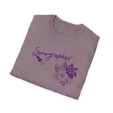 Sonographer Flowers Unisex Softstyle T-Shirt