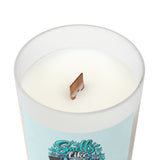Smells Like Doppler & Determination Frosted Glass Candle