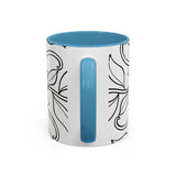 Sonographer Heart Accent Coffee Mug (11, 15oz)